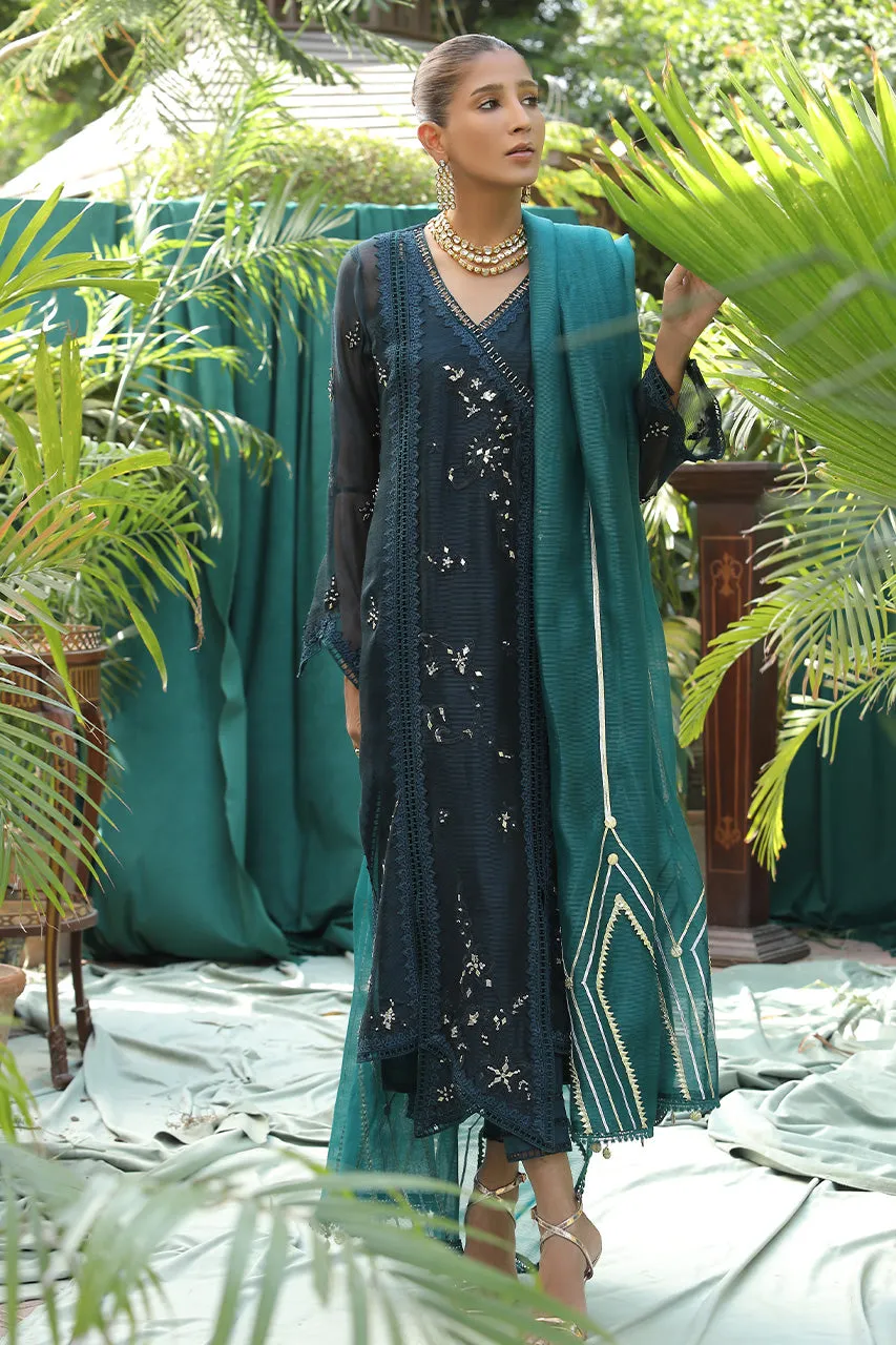 Pakistani Wedding Dress In Long Kameez Capri style