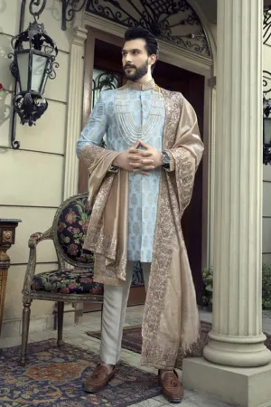 Pakistani Wedding Sherwani for Groom #C2012