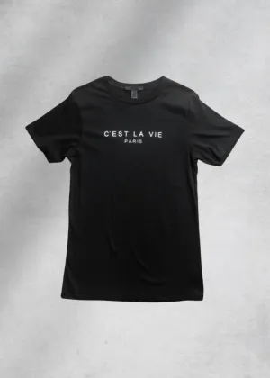 Paris Graphic Tee - Black