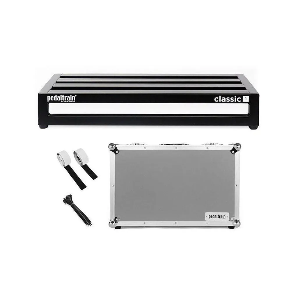 Pedaltrain PT-CL1-TC Classic 1 Pedal with Tour Case