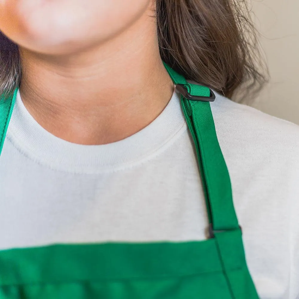 Personalized Apron Embroidered Sliced Design Add a Name