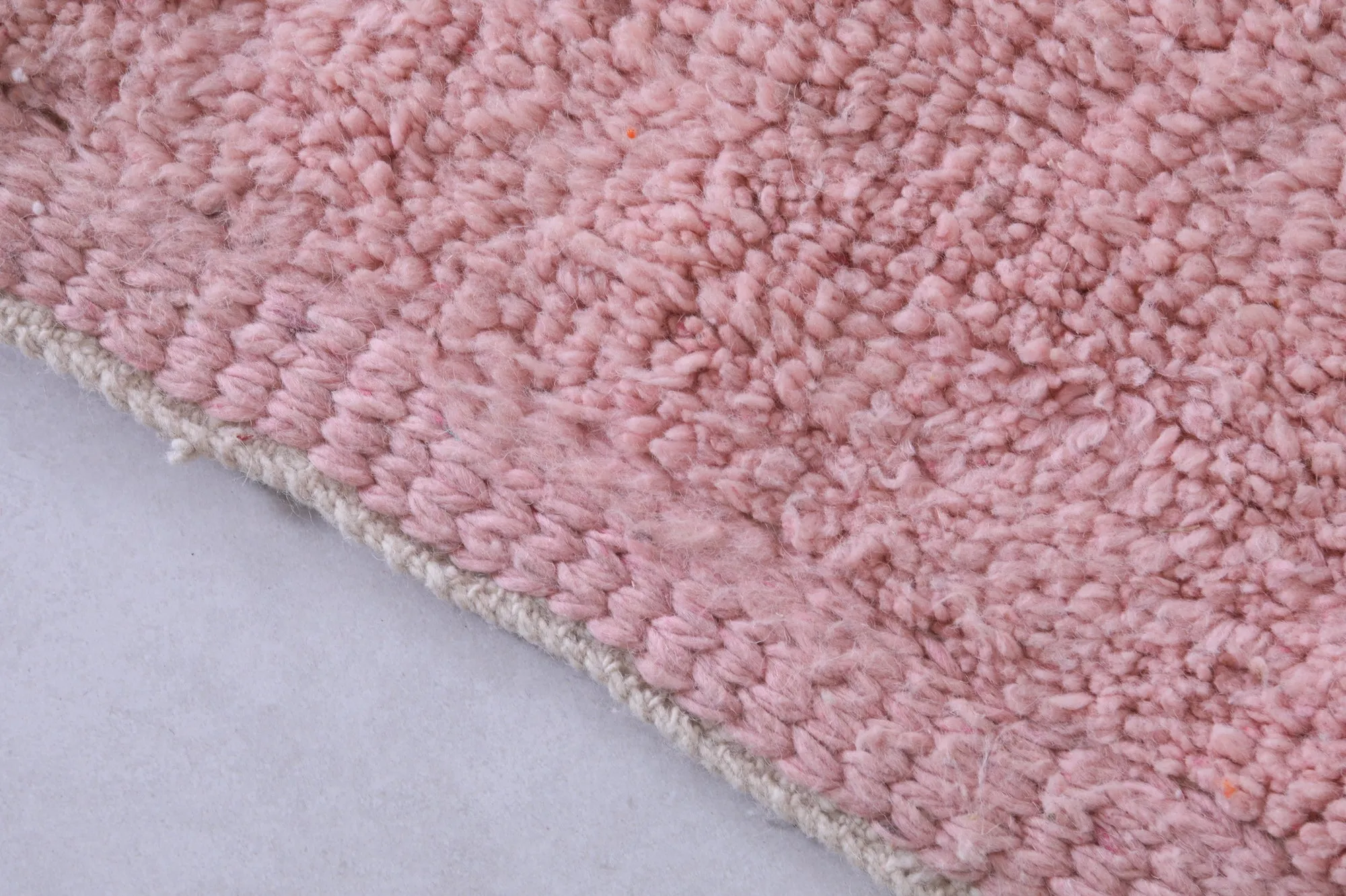 Pink Runner handmade rug - custom runner carpet