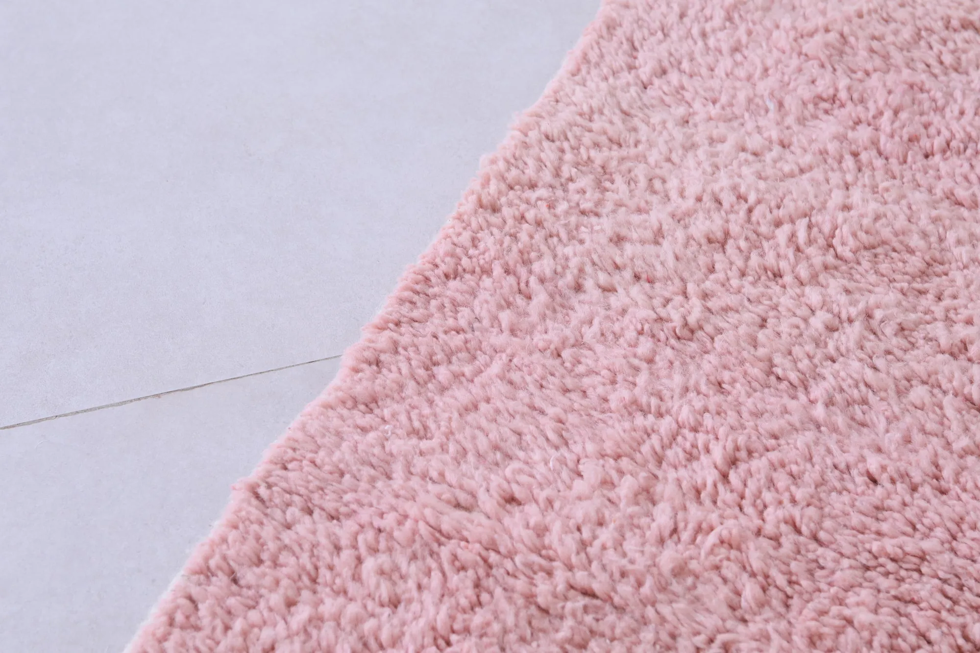 Pink Runner handmade rug - custom runner carpet