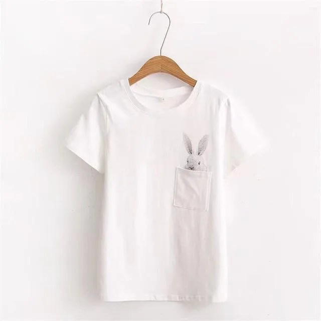 Pocket Rabbit T-Shirt