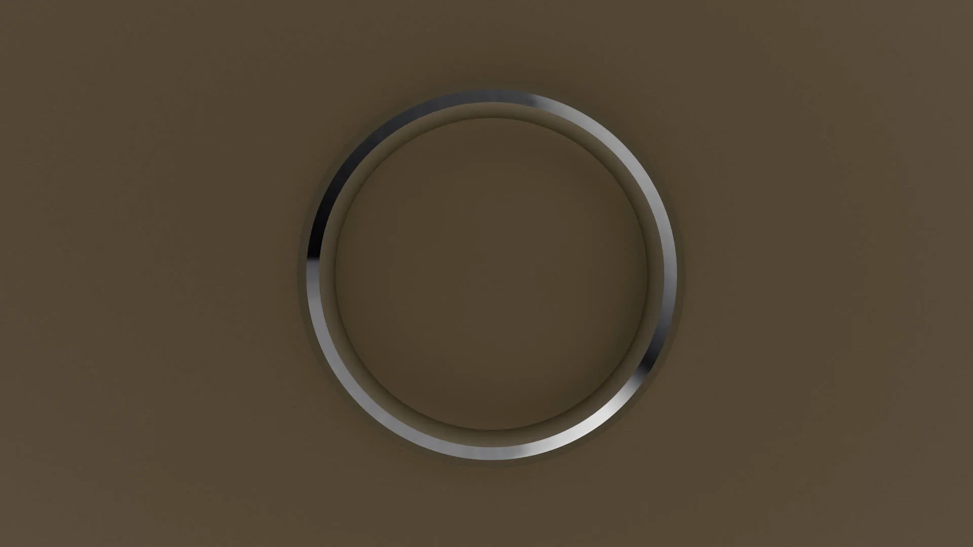 Polished White Gold 6mm Knife Edge Wedding Band