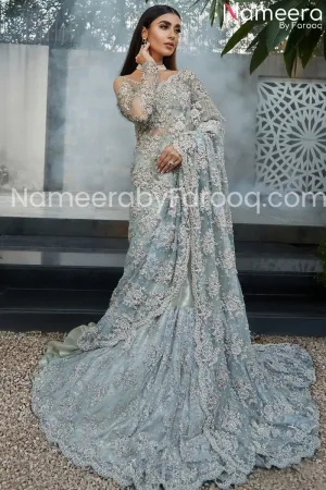 Premium Designer Wedding Pakistani Bridal Saree #BN140