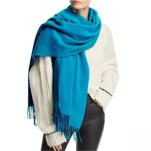 Rag & Bone Women's Classic Fringe Italian Wool Rectangle Scarf