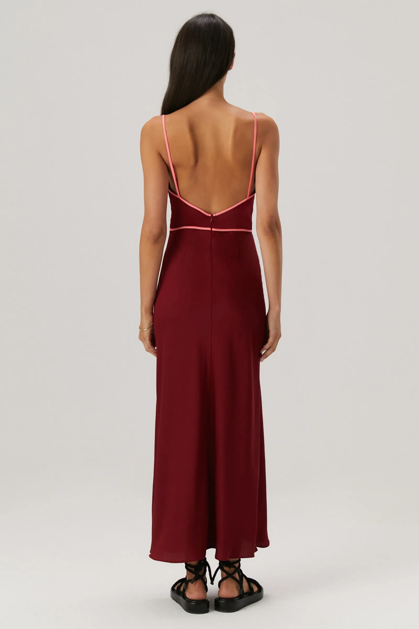 RAMIRA SATIN MAXI DRESS