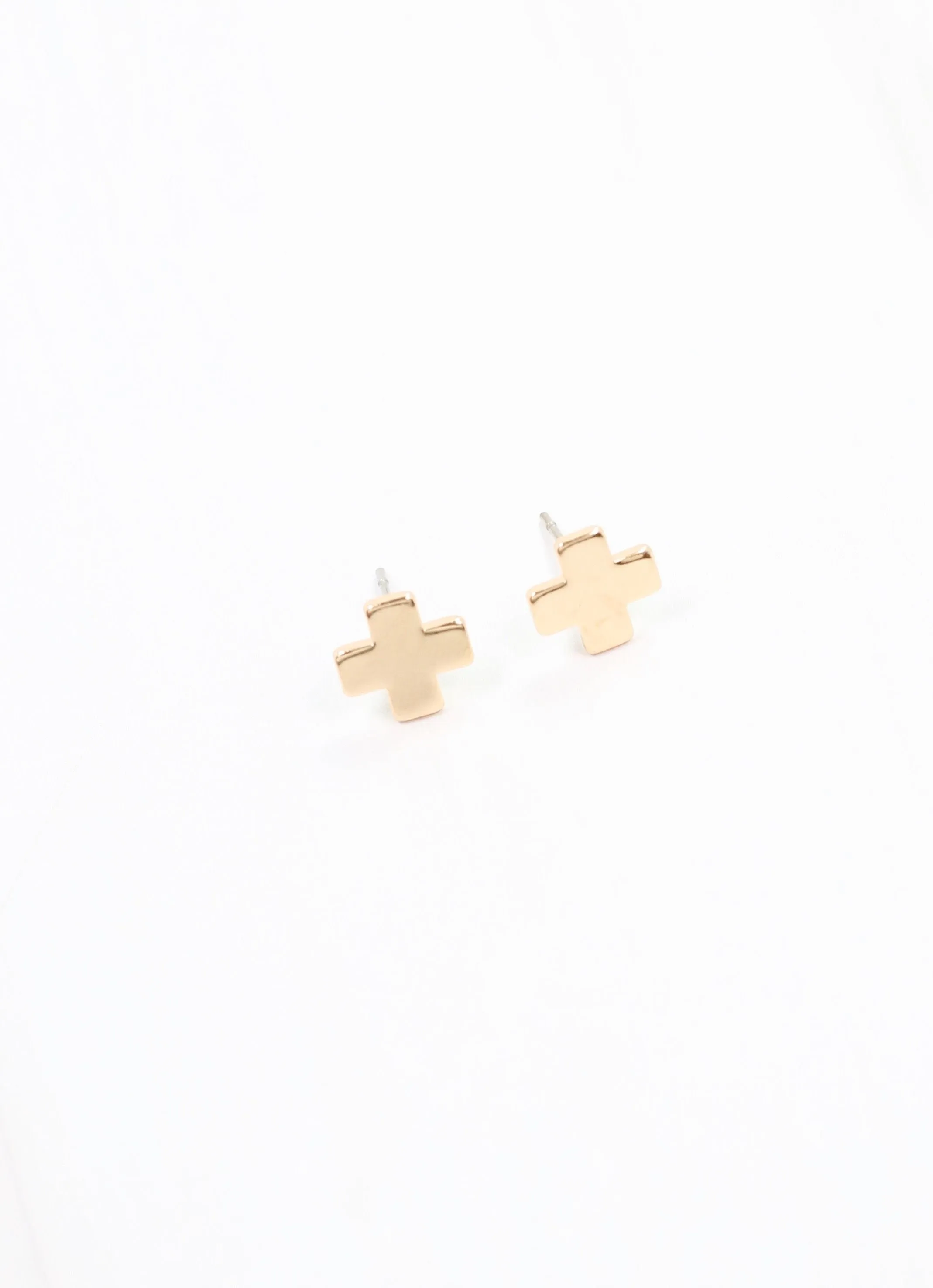 Rawls Cross Earring GOLD