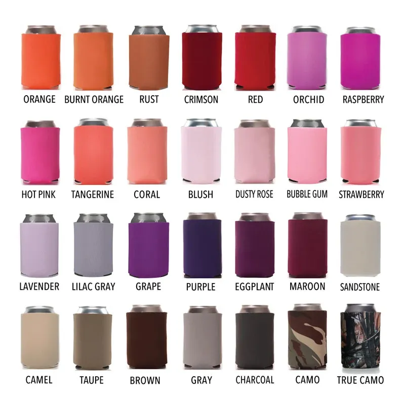 Regular & Slim Can Cooler Wedding Package #173RS - Here's To The Night