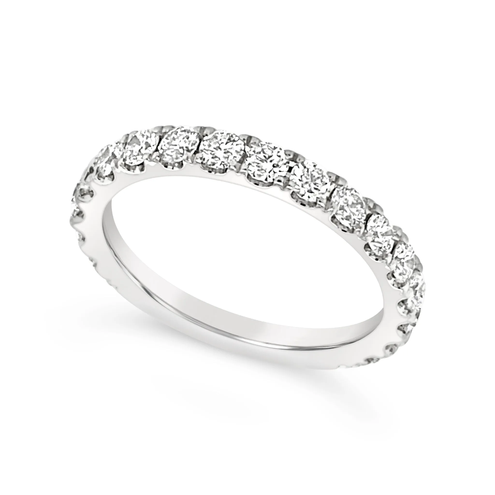 Round  Diamond Wedding Band - 1.06 carat t.w.