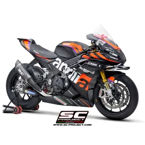 SC1-R Exhaust by SC-Project for Aprilia RSV4 1100 2021-2023