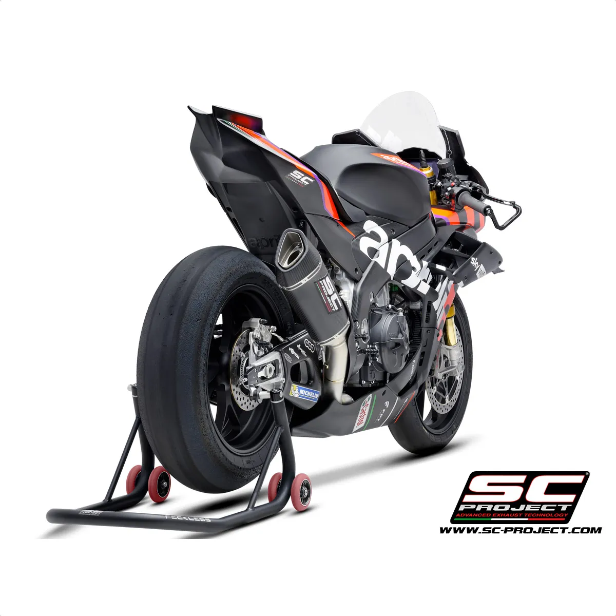 SC1-R Exhaust by SC-Project for Aprilia RSV4 1100 2021-2023