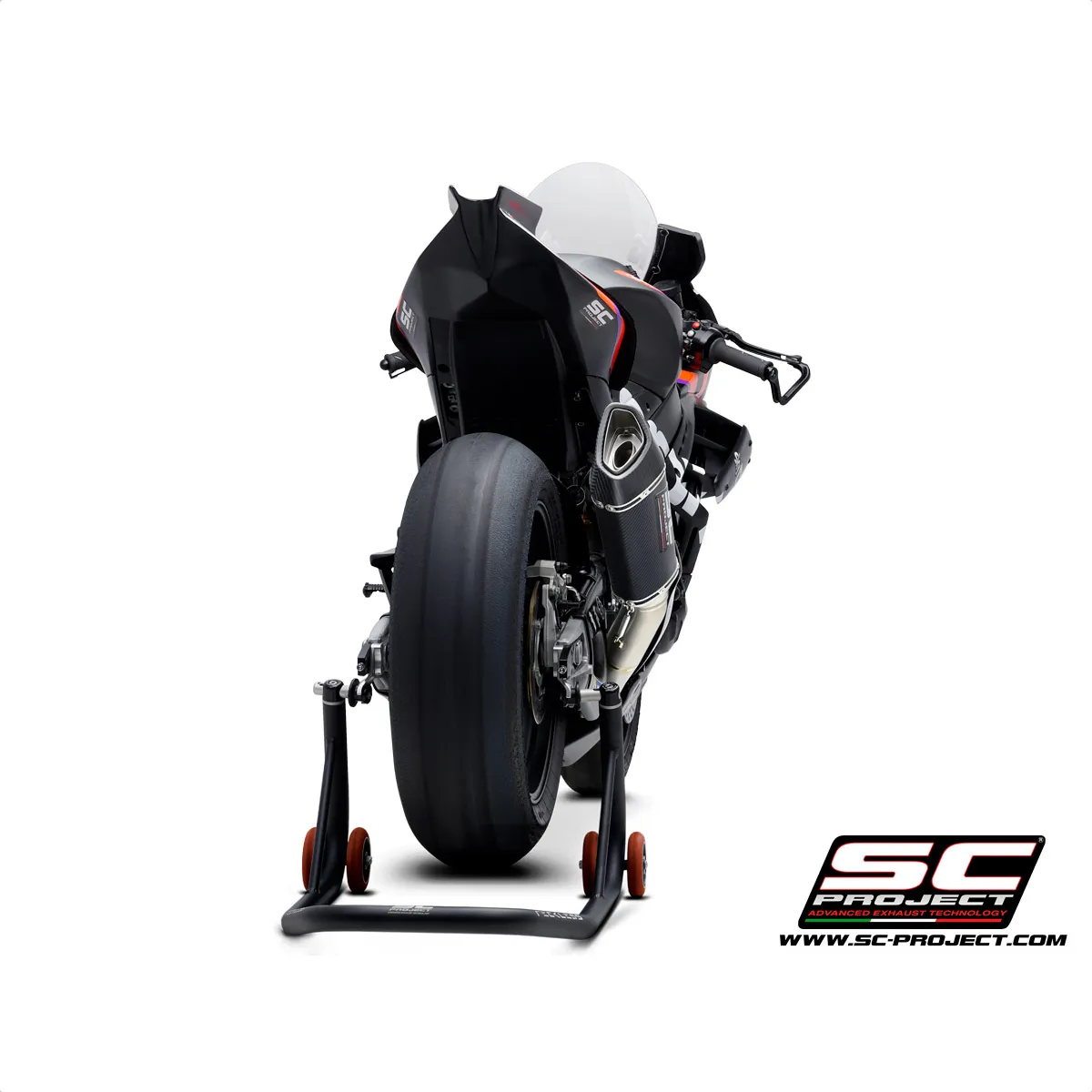 SC1-R Exhaust by SC-Project for Aprilia RSV4 1100 2021-2023