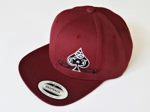 SCJ Classic Burgundy Snapback
