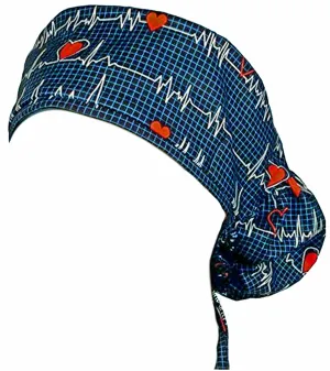 Scrub Hat Medical Hair Bonnet Surgeon Head Cover Surgical Cap Nurse Bouffant Nursing Ponytail Holder Operating Room