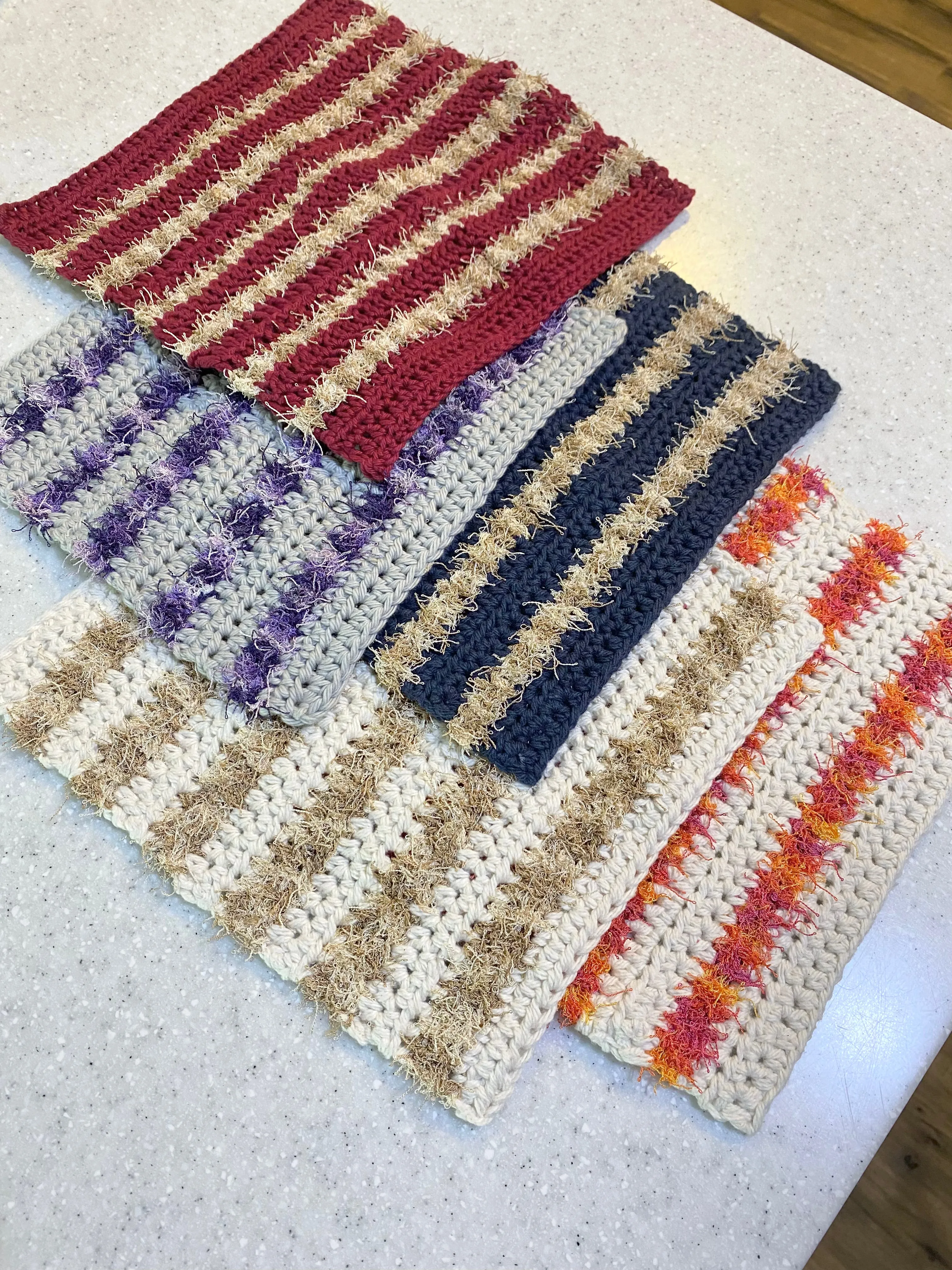 Scrubby Striped Dishtowel