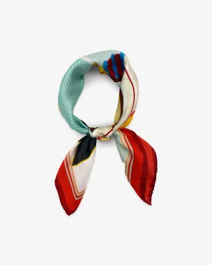 Silk 1950's Neckerchief - Jukebox 2