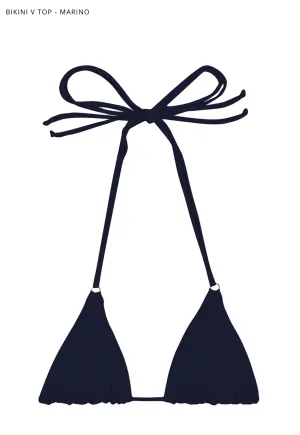 SKYLER-BIKINI V TOP-MARINO