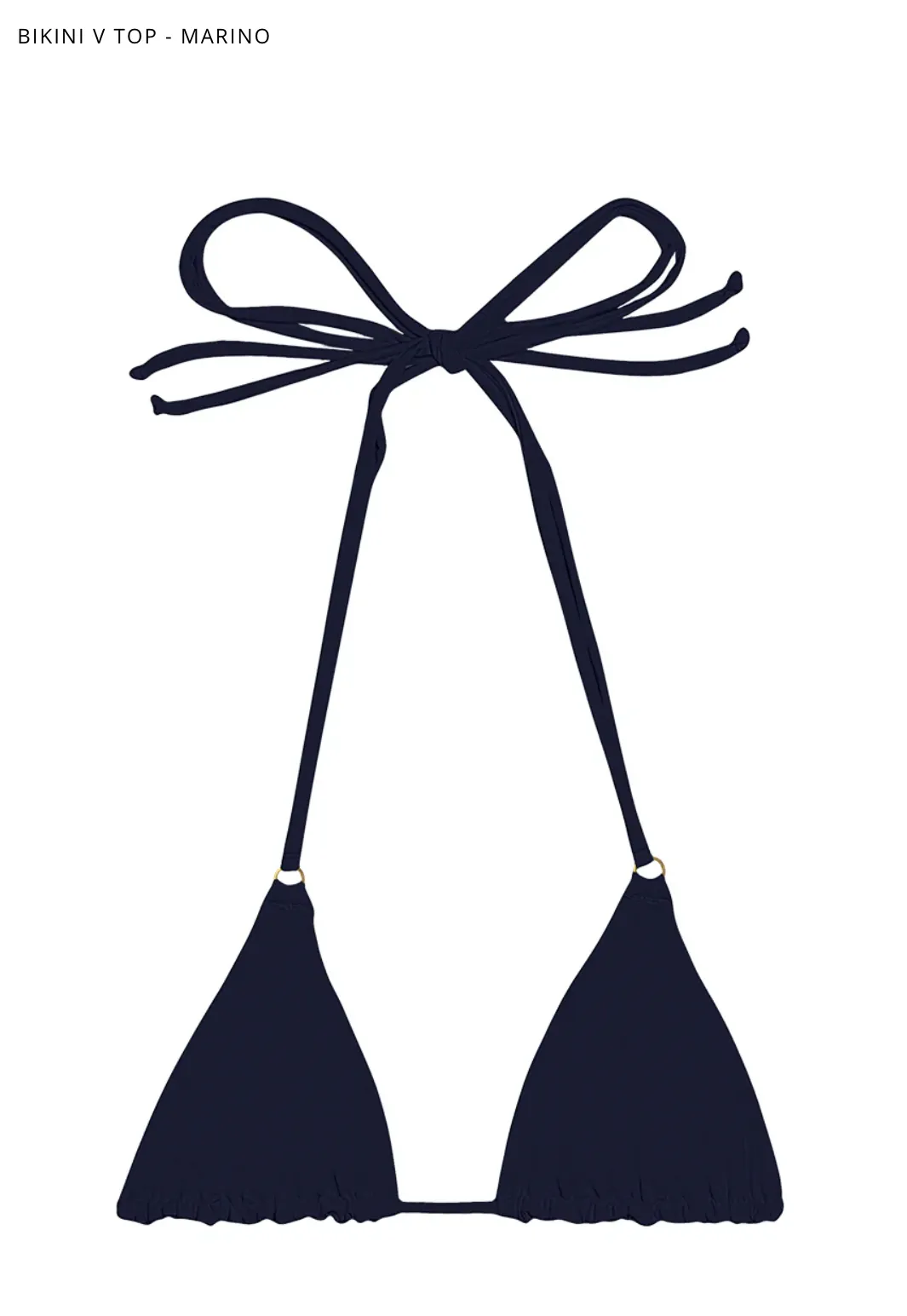 SKYLER-BIKINI V TOP-MARINO