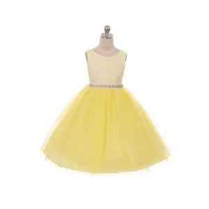 Sophia Dress - Lemon Yellow