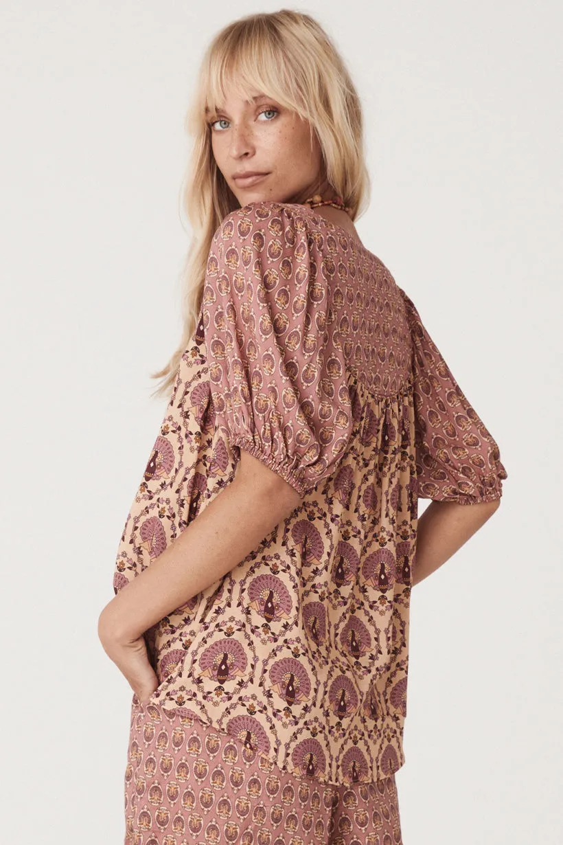 Spell Chateau Short Sleeve Blouse