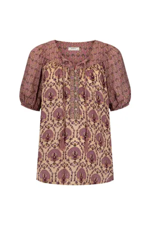 Spell Chateau Short Sleeve Blouse
