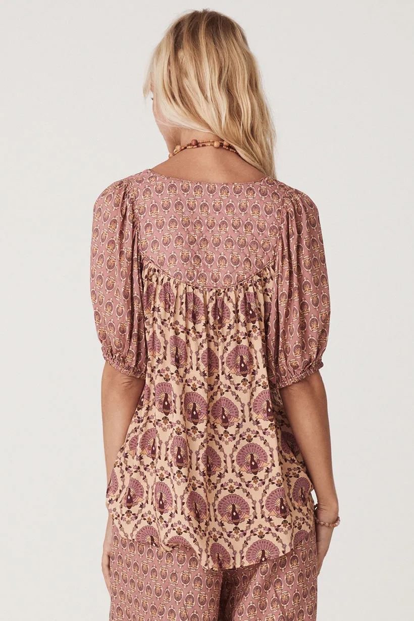 Spell Chateau Short Sleeve Blouse