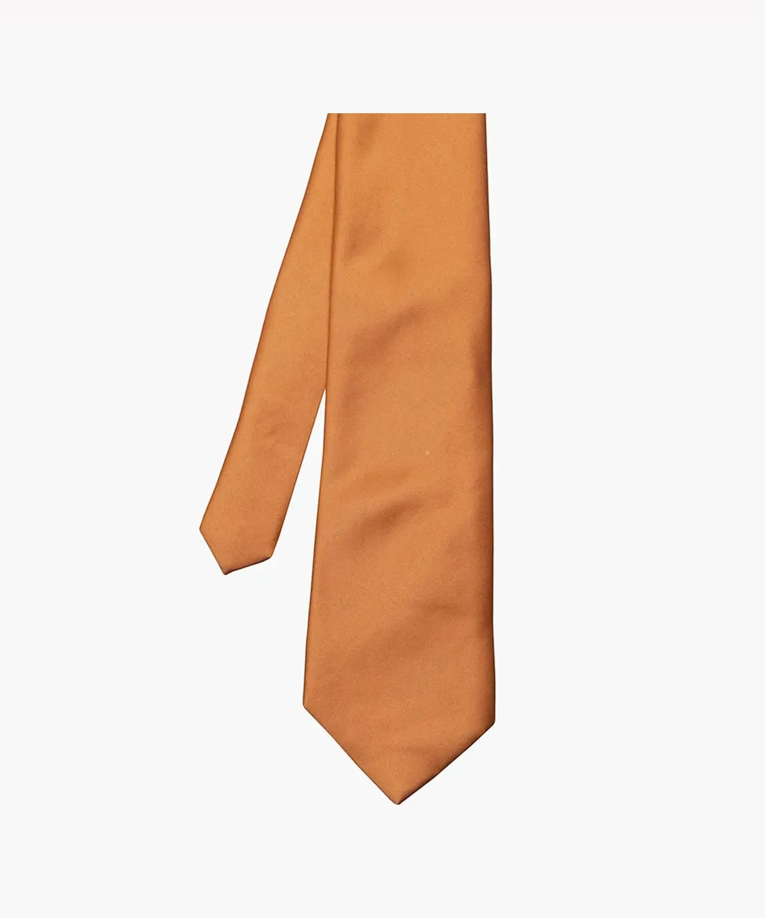 Stacy Adams Solid Tie and Handkerchief - Melon