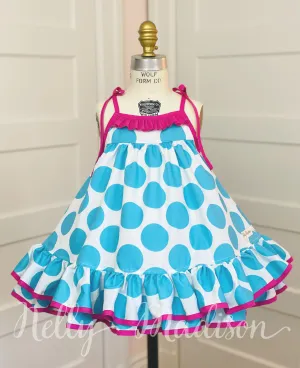 Summertime Party Dots Hannah Dress