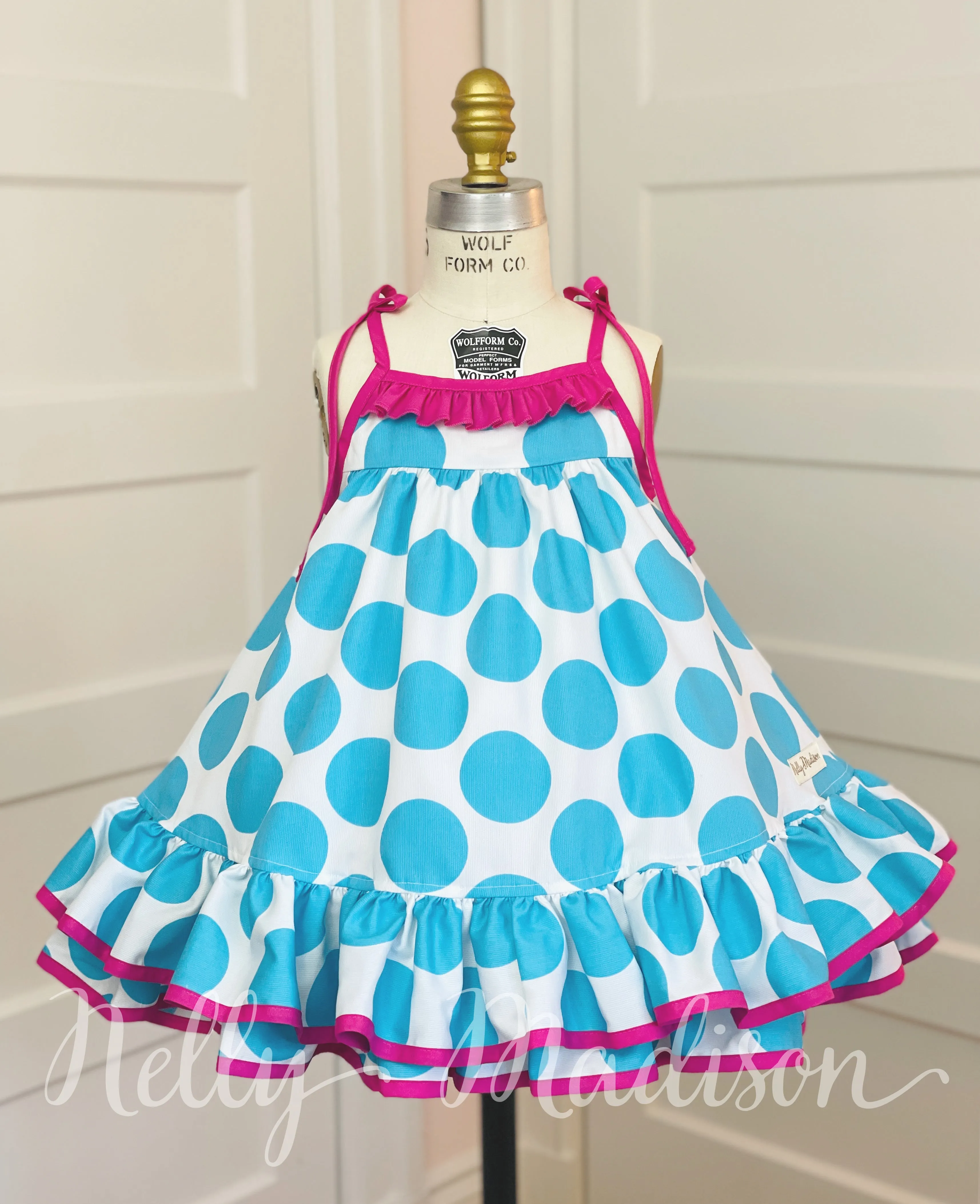 Summertime Party Dots Hannah Dress