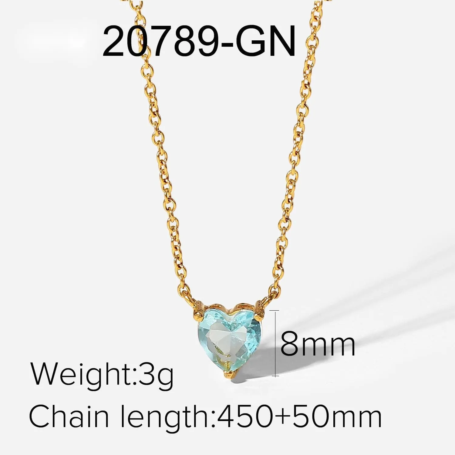 Swarovski Crystal Heart Pendant Necklace