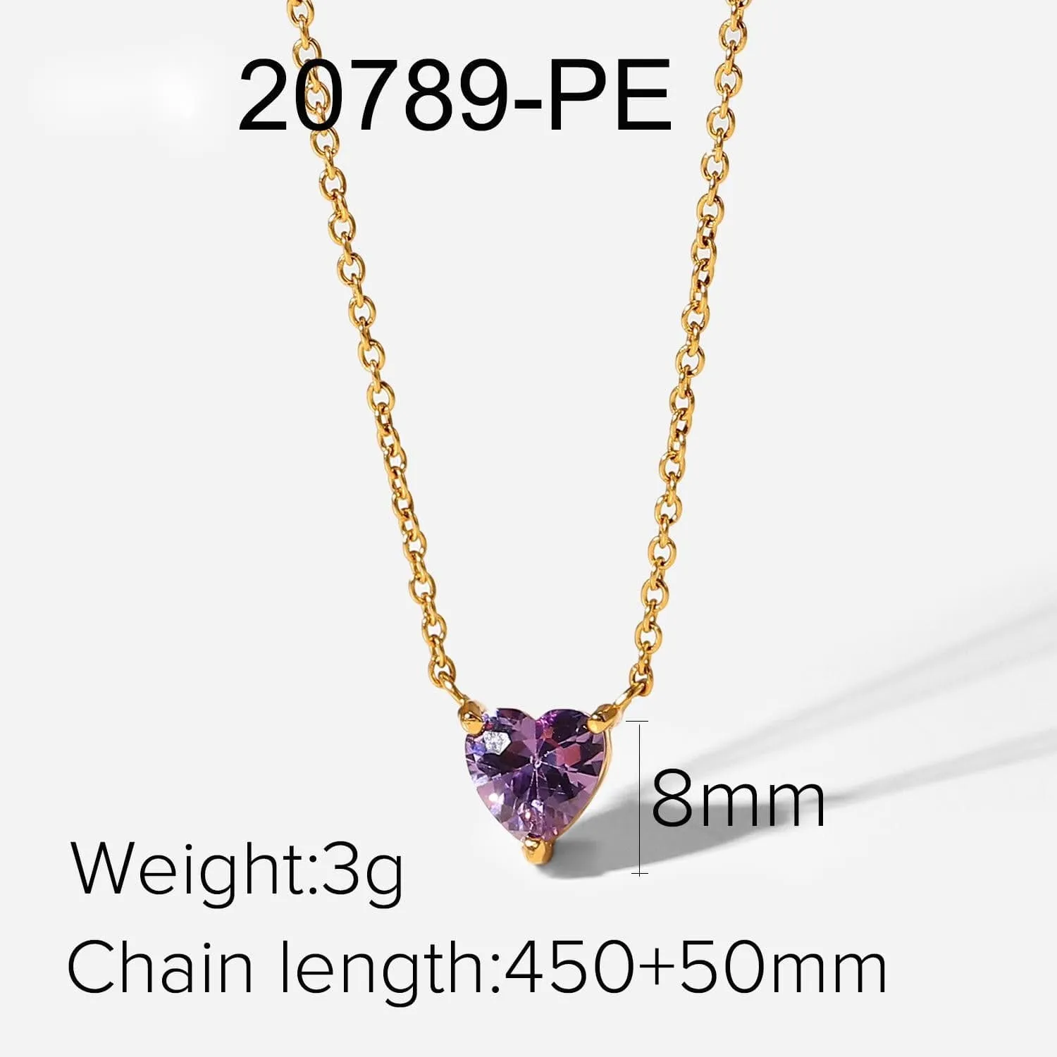 Swarovski Crystal Heart Pendant Necklace