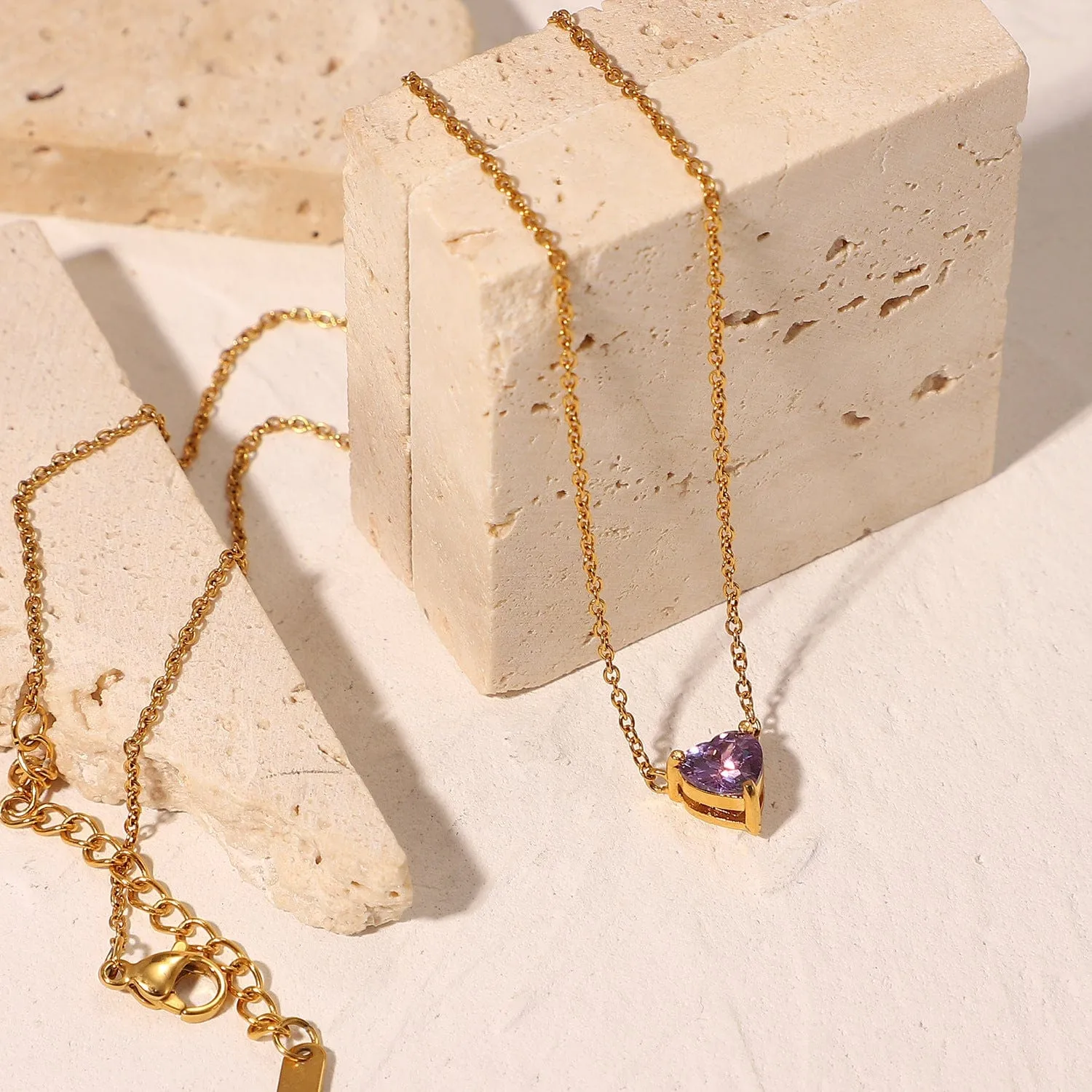 Swarovski Crystal Heart Pendant Necklace