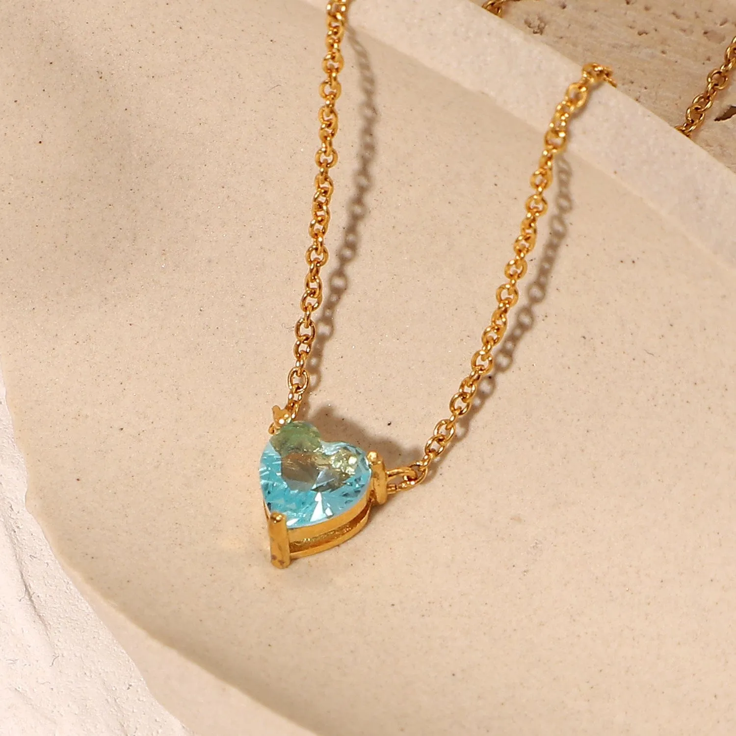 Swarovski Crystal Heart Pendant Necklace