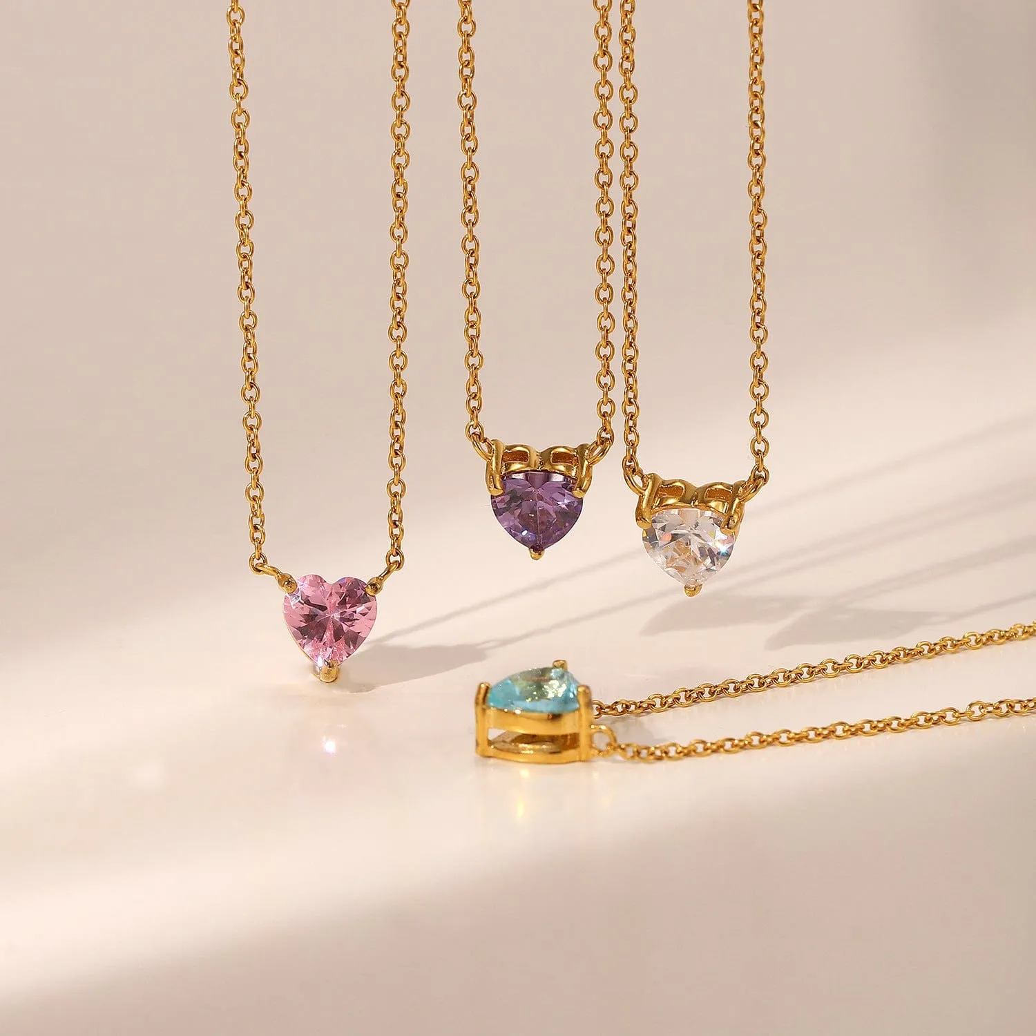 Swarovski Crystal Heart Pendant Necklace