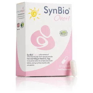 Synbio One 1 Vitamin D3 Folic Acid x 30 Capsules
