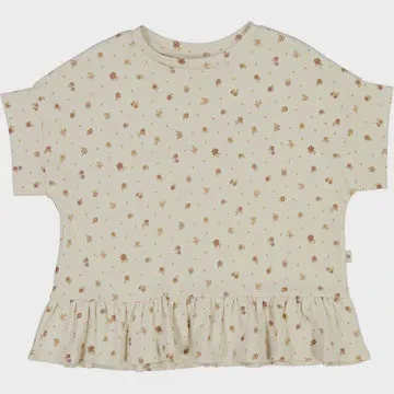 T-Shirt Marie in Chalk Flowers
