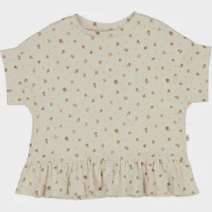 T-Shirt Marie in Chalk Flowers