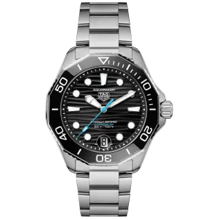 TAG Heuer Aquaracer Professional 300 Date Watch with Black Dial