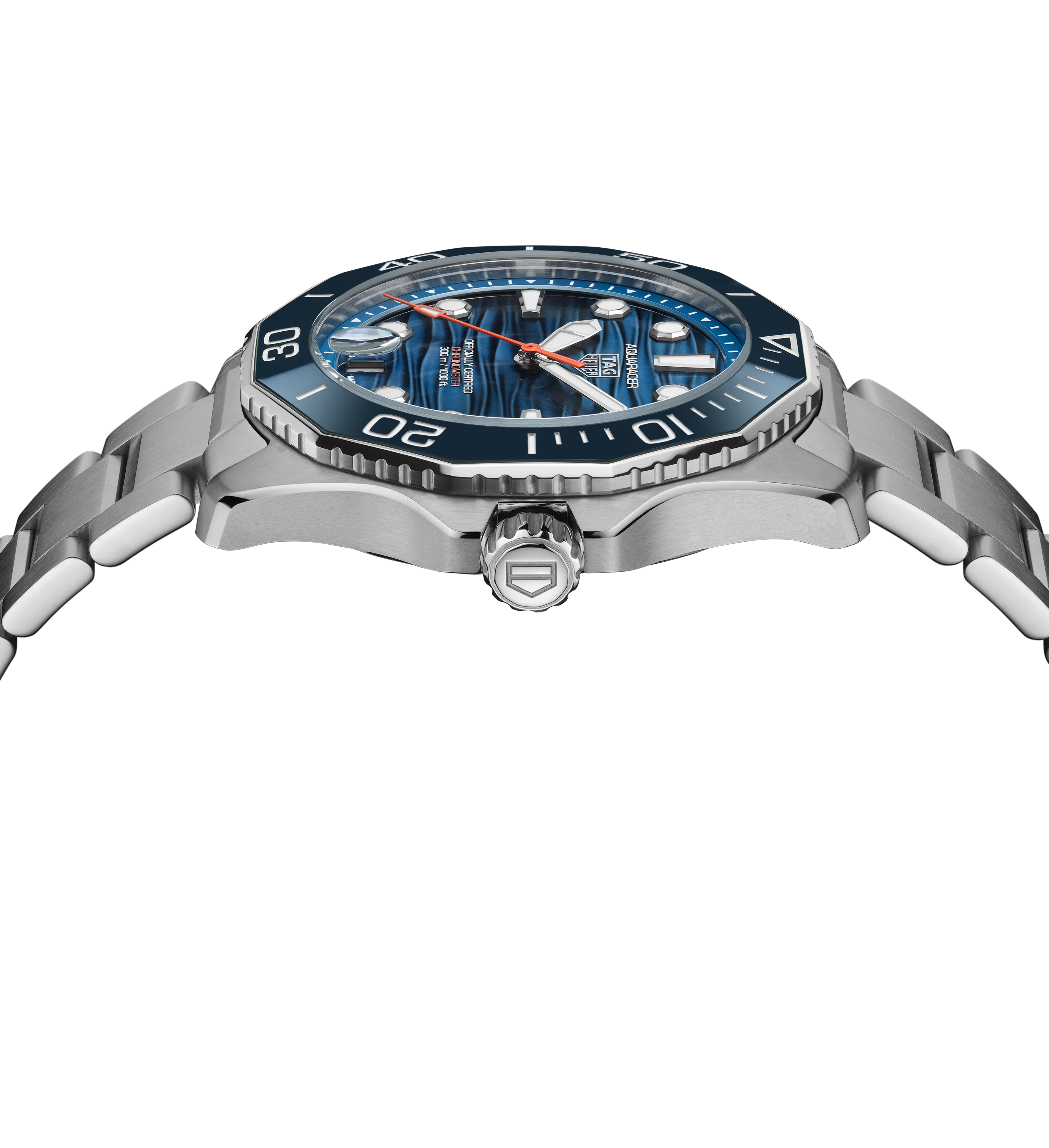 TAG Heuer Aquaracer Professional 300 Date Watch with Blue Dial