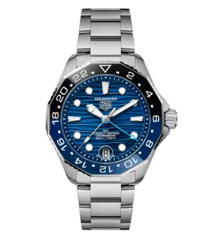TAG Heuer Aquaracer Professional 300 GMT Watch with Blue Dial