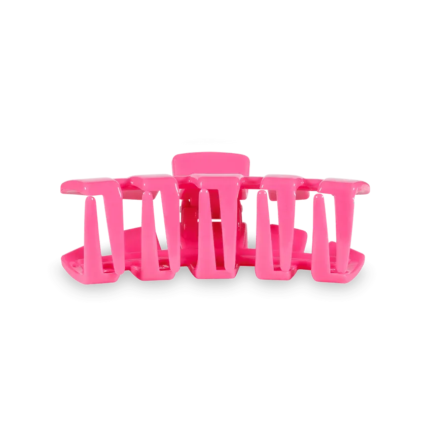 TELETIES | Classic Medium Hair Clip {Paradise Pink}