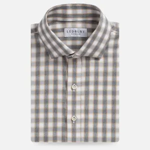 The Grey Heather Levine Brushed Cotton Custom Shirt