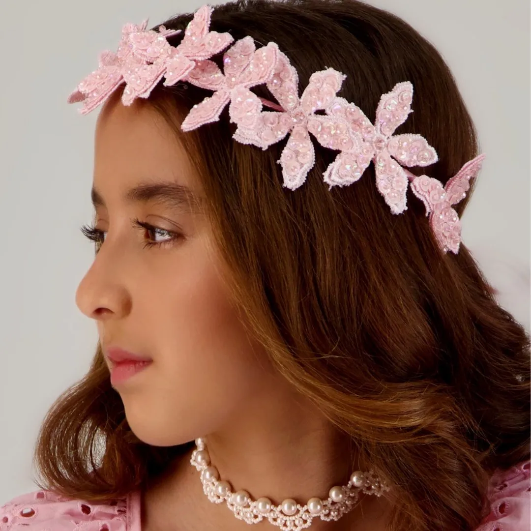 The Raziel Goddess Sequin Halo Hair Garland