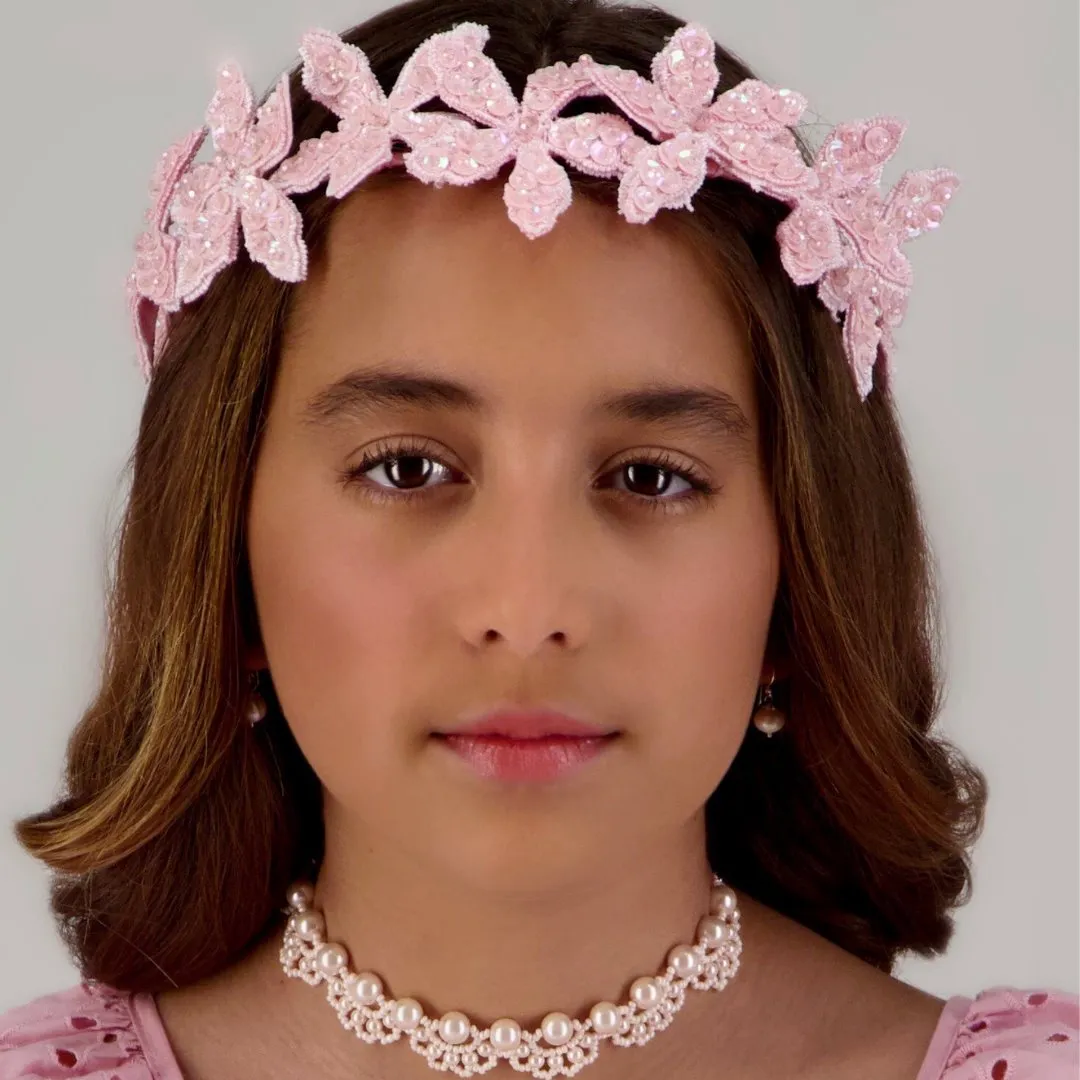 The Raziel Goddess Sequin Halo Hair Garland