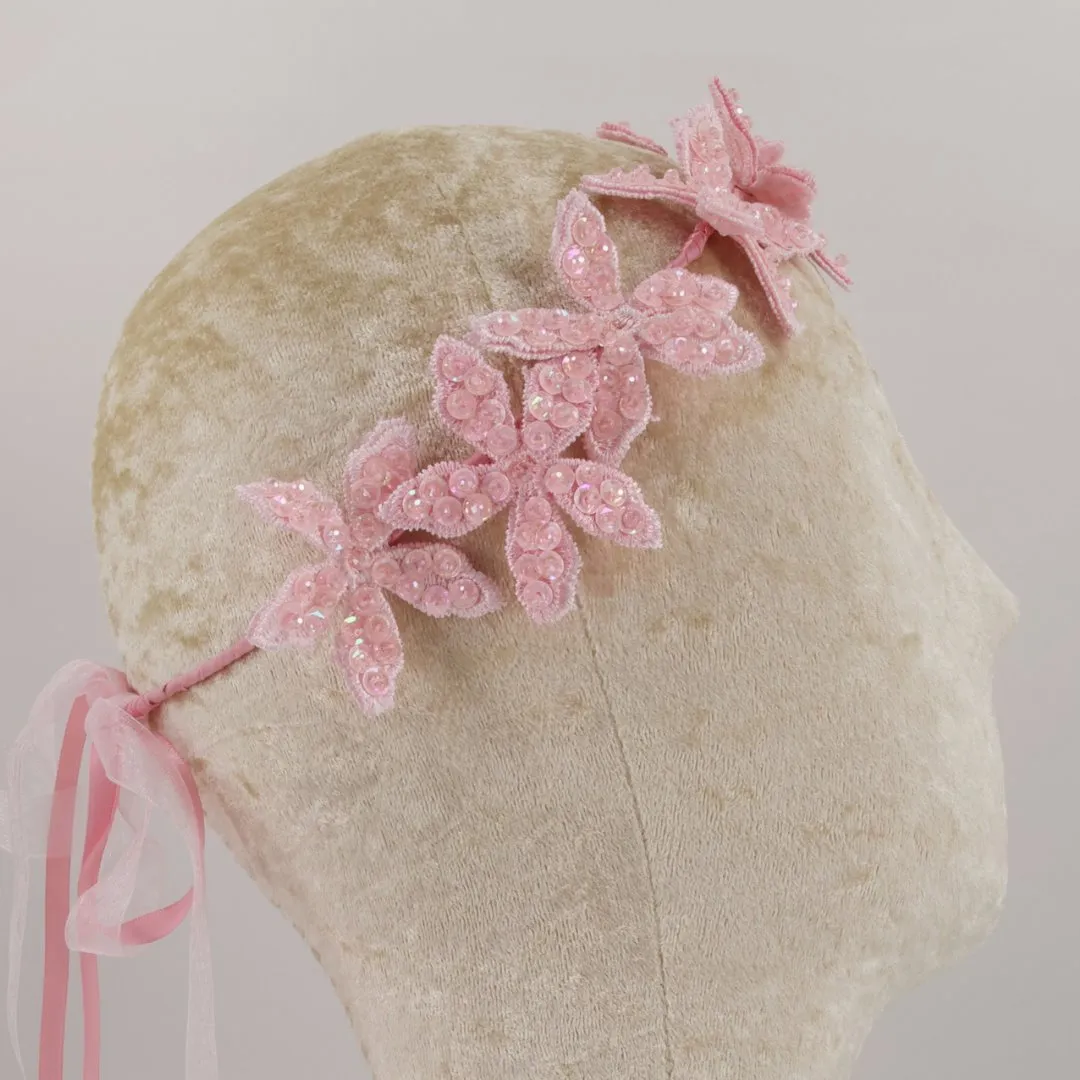 The Raziel Goddess Sequin Halo Hair Garland