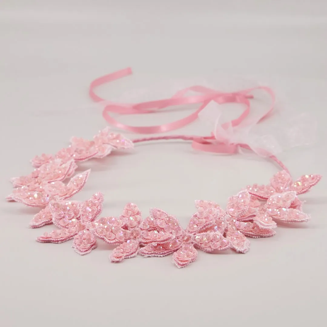 The Raziel Goddess Sequin Halo Hair Garland