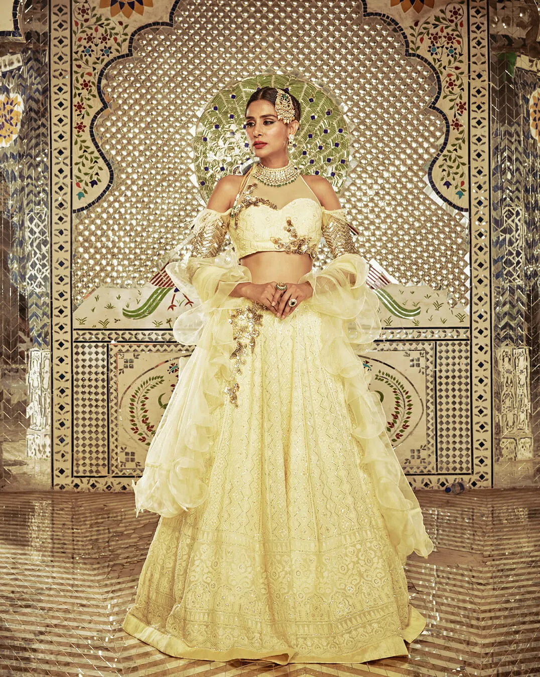 The Roshni Lucknowi Lehenga