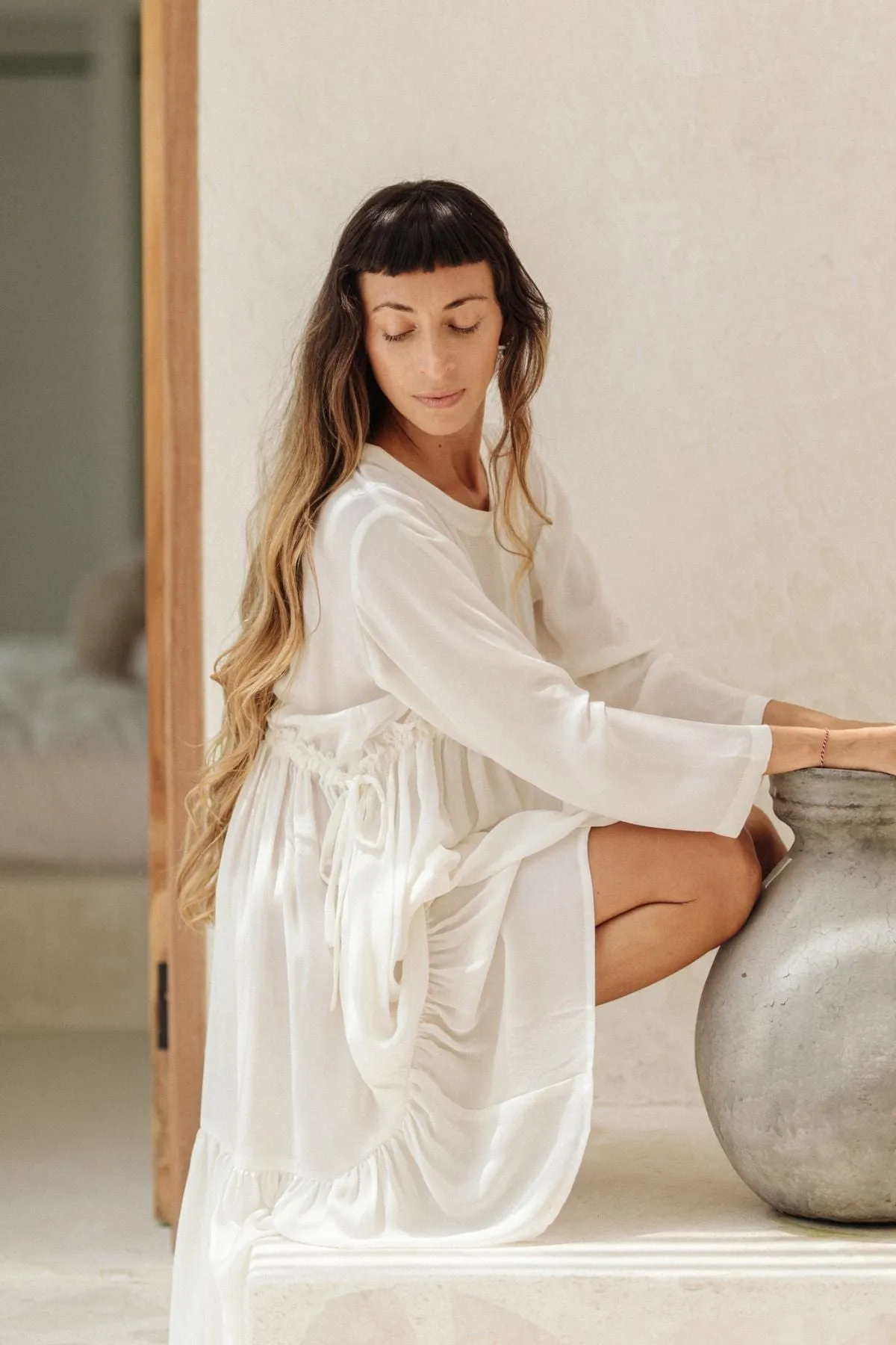 The Tracey Silk Dress (Made To Order)